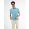 Polo Shirt met Print - Light Turquoise