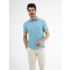 Poloshirt mit Print - Light Turquoise