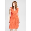 Lace Dress - Coral Orange