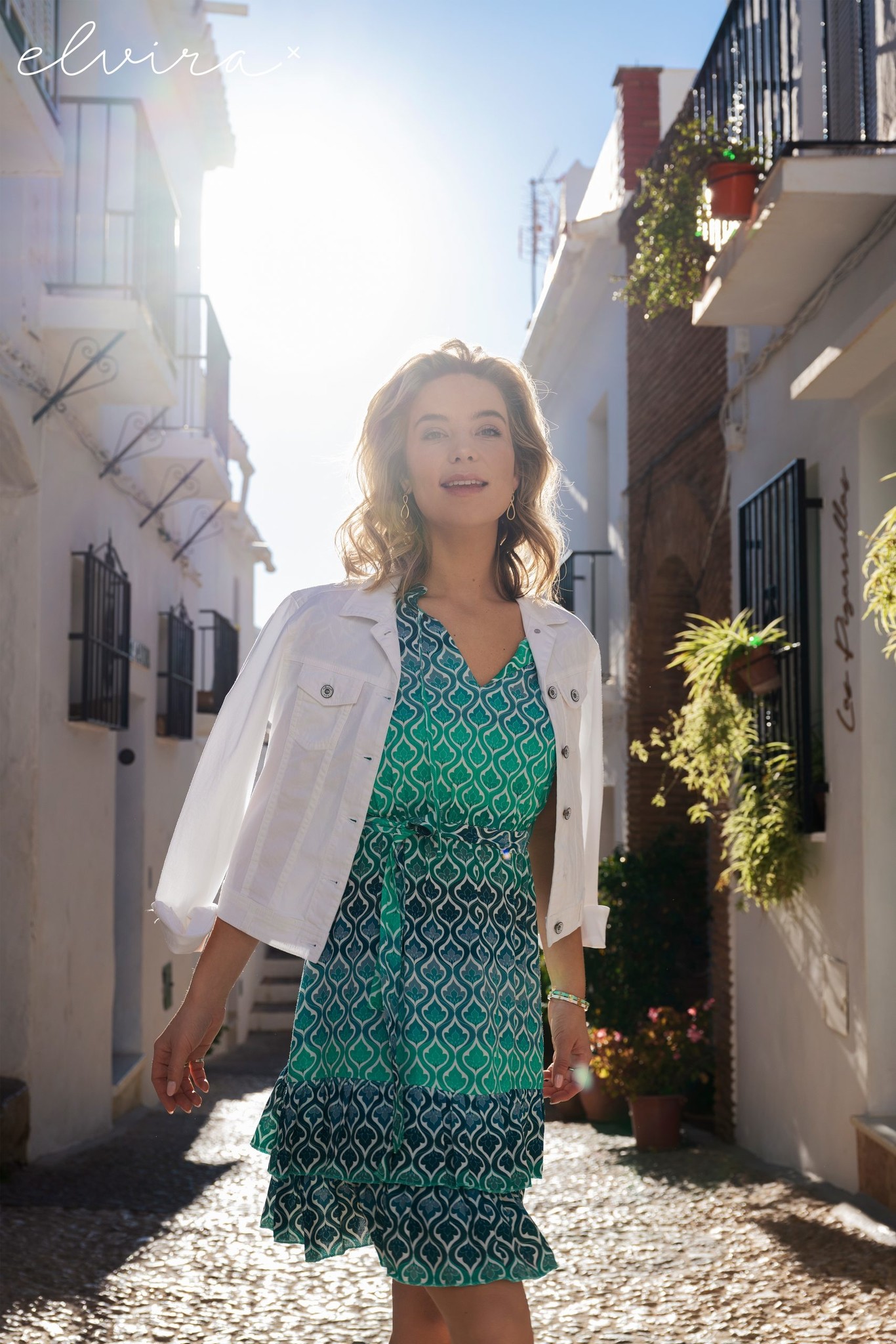 Elvira Collections Jacke Tamar - White