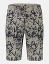 Lerros Print Chino Bermuda Dawson - Stone