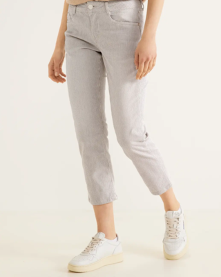 Street One Slim Fit Jeans with Stripes Tilly - Sand Striped Washed