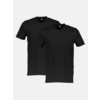 Two-Pack T-shirts (V-Neckline) - Black