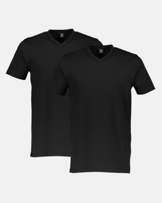 Lerros T-shirt Pakket (V-hals) - Black
