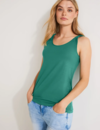 Street One Basic Top Anni - Lagoon Green