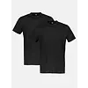 Two-Pack T-Shirts (Round Neckline) - Black