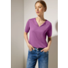 Seidenlook Shirt - Meta Lilac