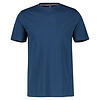 T-Shirt with Round Neckline - Deep Blue