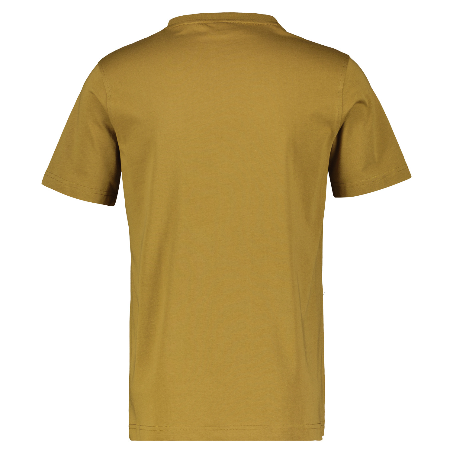 LERROS T-Shirt with Round Neckline - Dried Tobacco | - Cotton Blues
