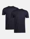 Lerros Two-Pack T-Shirts (Round Neckline) - Navy