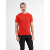 T-Shirt met Ronde Hals - Lava Red