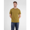 T-Shirt mit Rundhalsausschnitt - Dried Tobacco