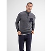 Sporty Knit Sweater - Classic Navy