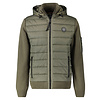 Materialmix Jacket - Olive