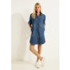 Jeans Dress - Mid Blue Wash