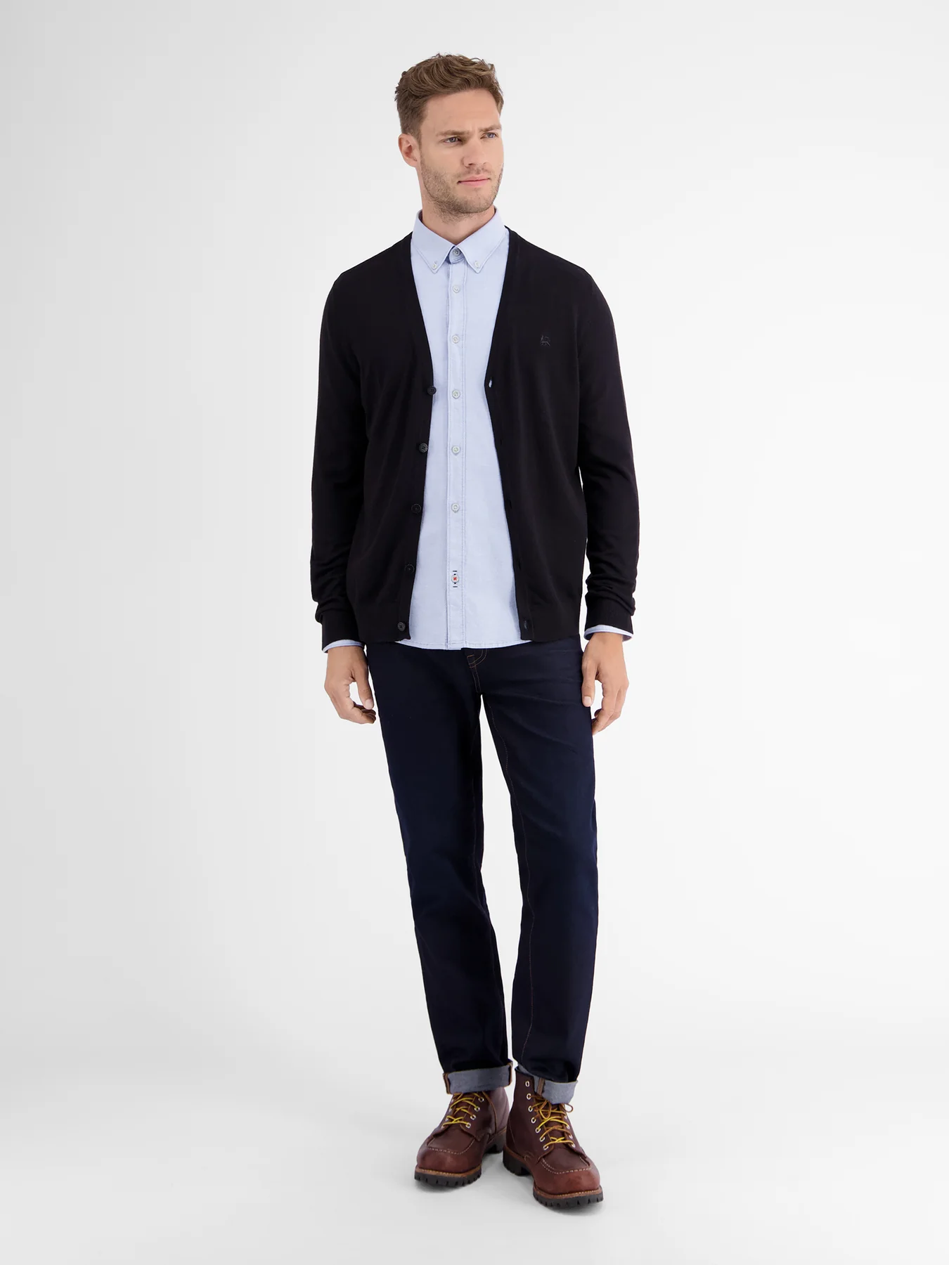 Lerros Basic Oxford Shirt - Light Blue