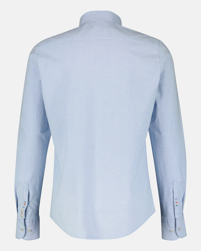 Lerros Unifarbenes Oxfordhemd - Light Blue