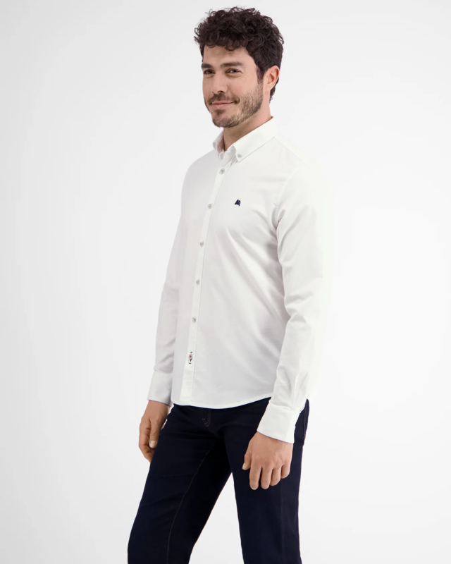 Lerros Basic Oxford Shirt - White