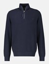 Lerros Gebreide Trui in Troyer Design - Classic Navy