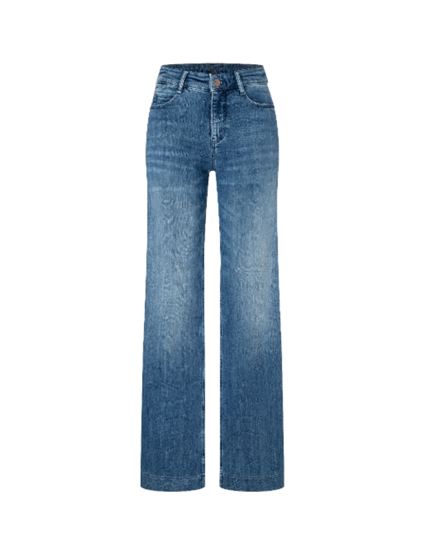 Jeans Basic Authentic | Blues Cotton Jeans Blue Wide Wash - Mac Vintage - Dream