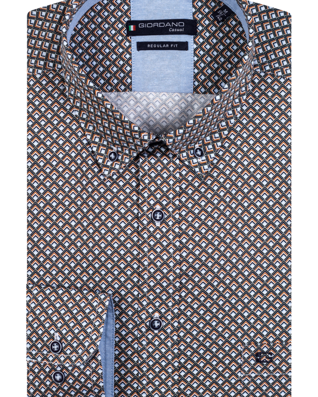 Giordano Button-Down Hemd - Green