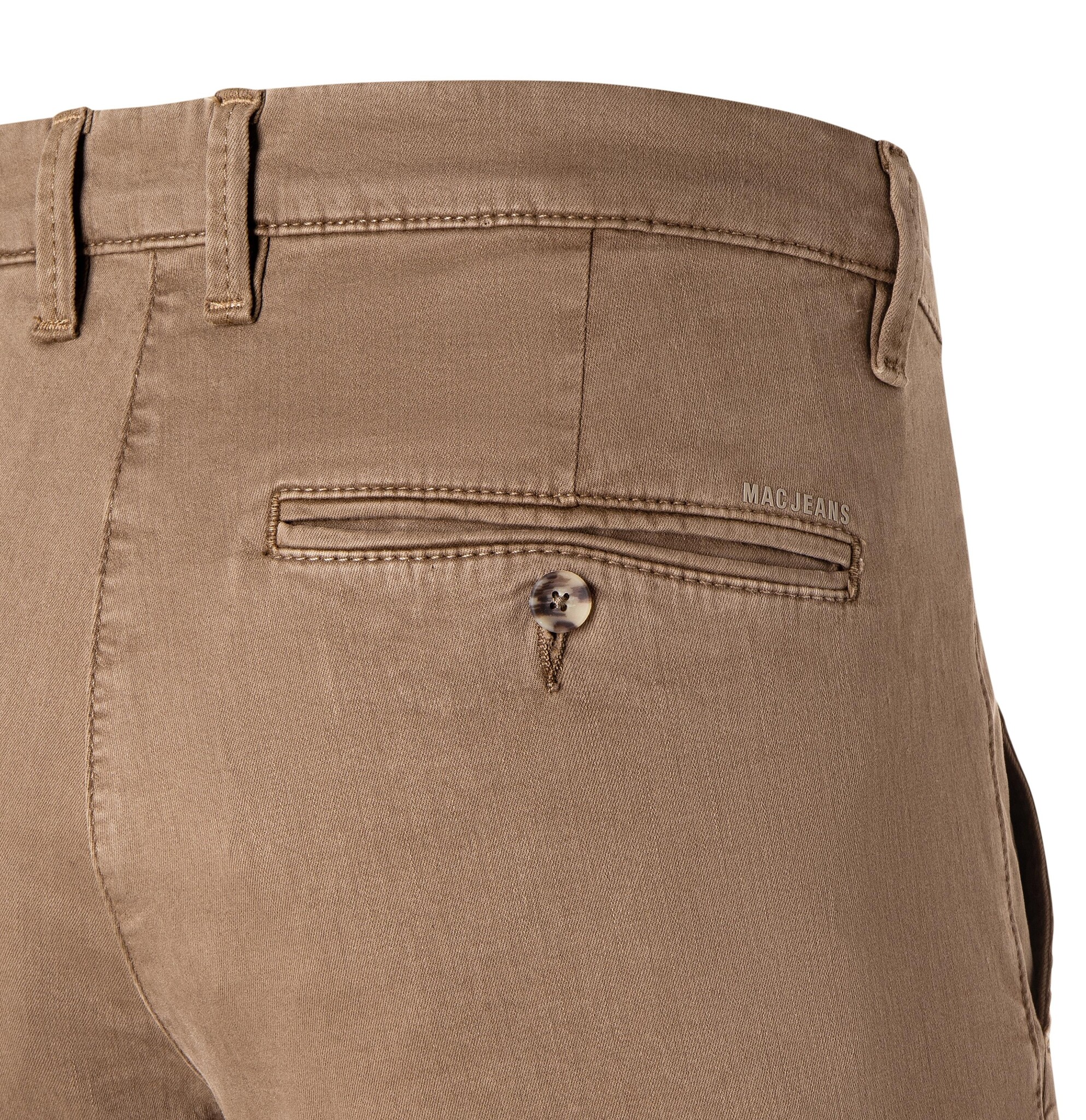 MAC Heren Jeans MACFLEXX Auto-Motor-Sport Promotion Drivers Broek Hazelnut art.nr. 1995L635100 253W*, Kleur: 253W Hazelnut, Maat: 36W / 34L