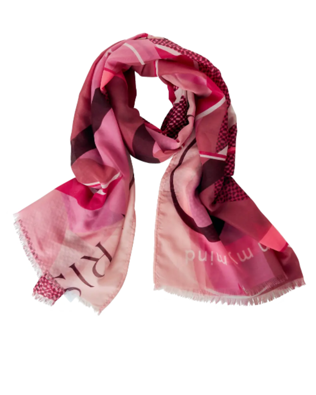 Print | Legend Rose - One Langes - Street Cotton Blues Halstuch mit