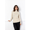 Sweater with Turtleneck Dollie 145 - Cream Melange