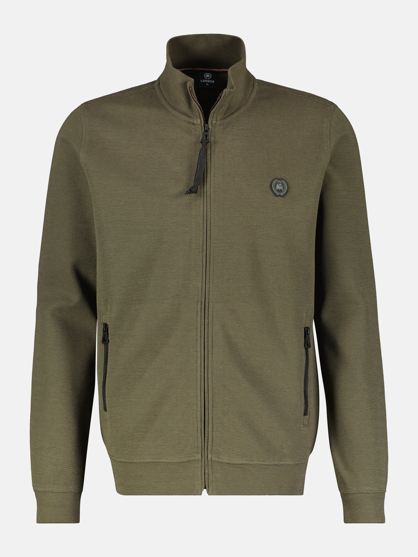 Lerros Sweatcardigan - Aged Olive