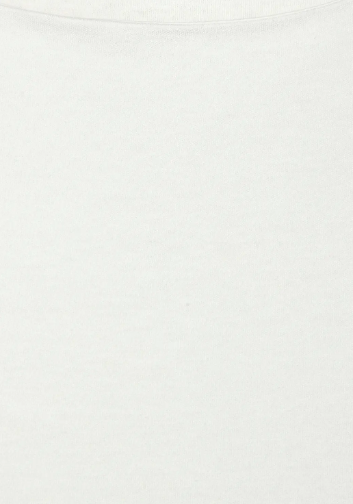 Street One Softes Langarmshirt Lanea - Off White