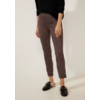 Skinny Fit Pants in Velvet Look Hope - Chestnut