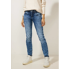 Medium Blue Casual Fit Jeans Jane - Indigo Random Wash