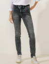 Street One Grey Slim Fit Jeans York - Authentic Dark Grey Wash