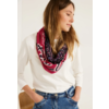 Loopschal mit Print - Casual Red