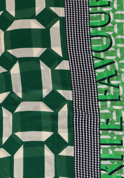 Street One Printmix Loop - Gentle Green