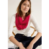 Ronde Sjaal in Effen Kleur - Casual Red