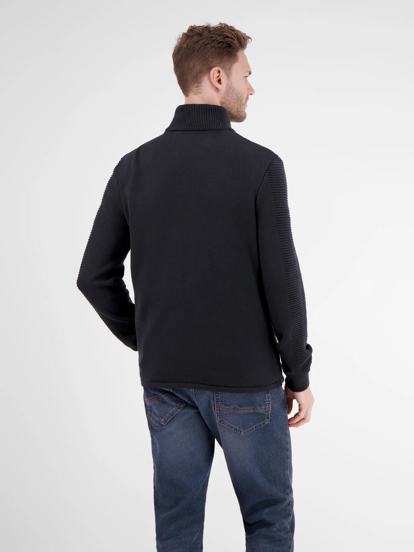 Lerros Materialmix Jacket - Classic Navy