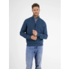 Strickpullover im Troyer Design - Deep Blue