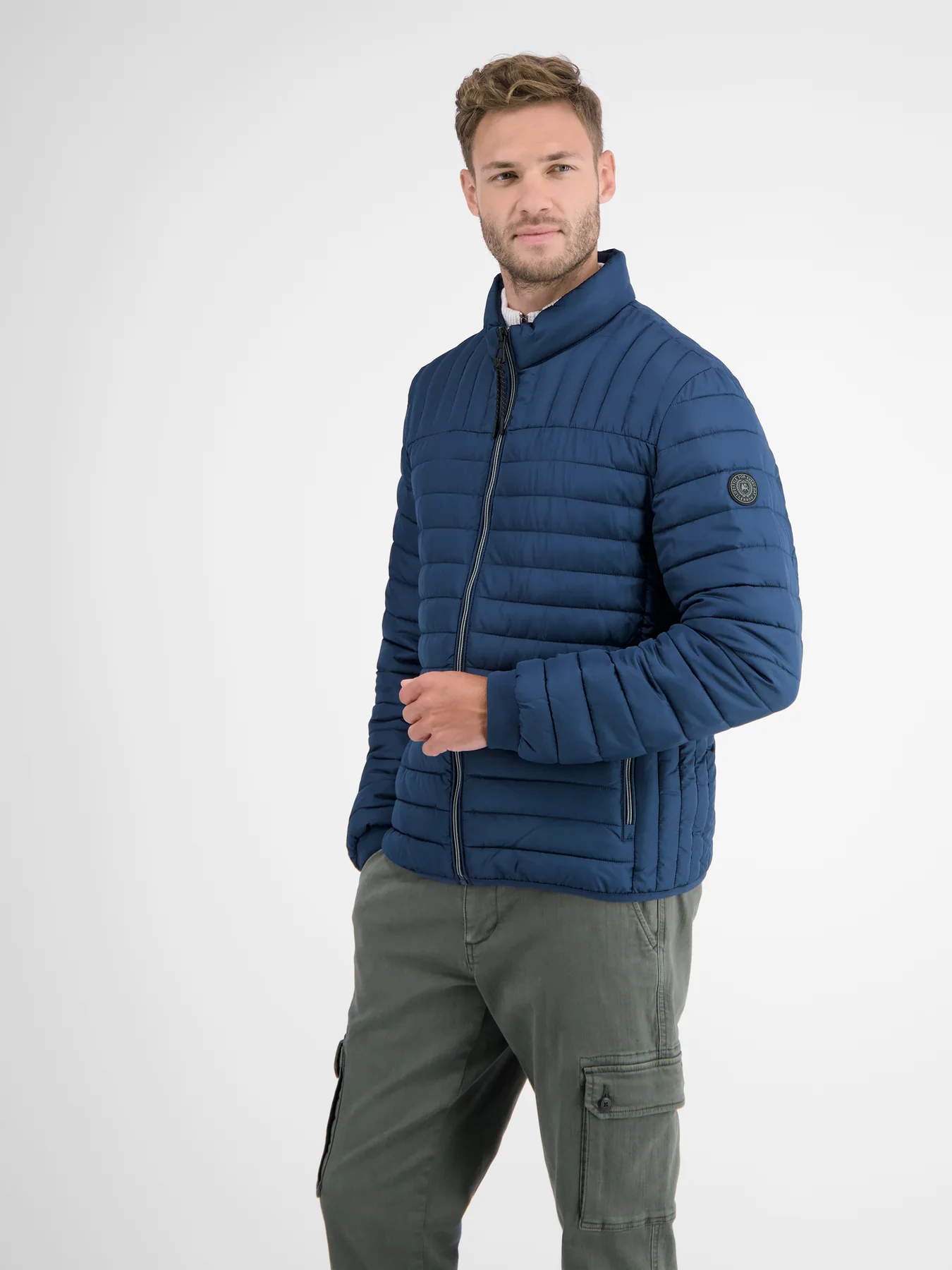 Deep Blue - | Blau - Blues / Steppjacke LERROS Cotton