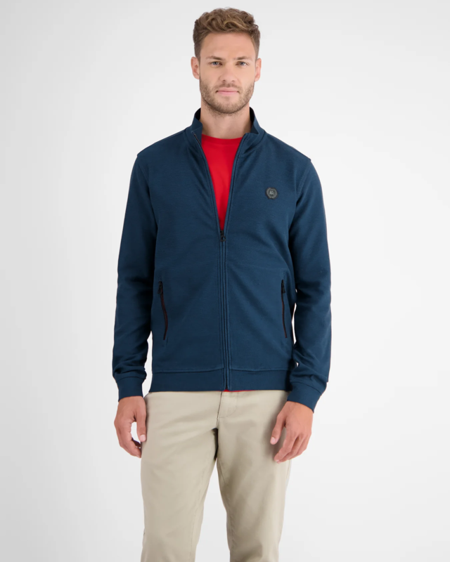 Lerros Sweatcardigan - Deep Blue