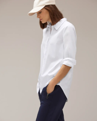Street One Lange Office Blouse - White