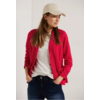 Sweat Blazer with Pleats - Casual Red