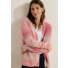 Cardigan with Color Gradient - Casual Red