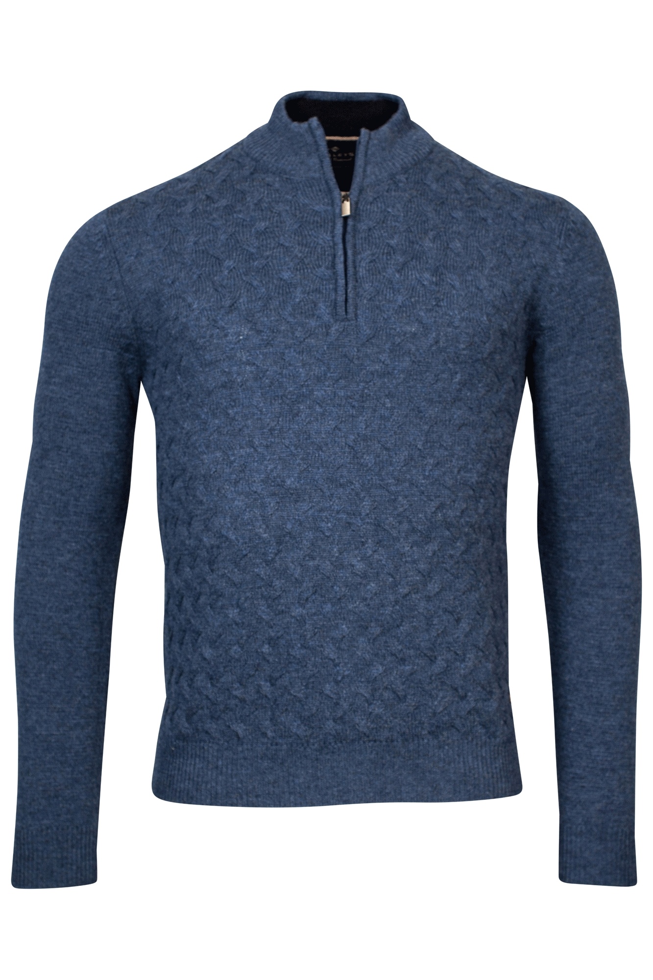 Baileys Pullover mit Stehkragen - Denim Blue