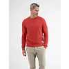 Round Neck Sweater - Lava Red