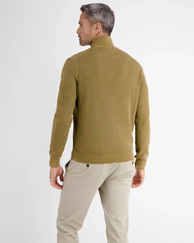 Lerros Strickjacke in Struktur Qualität - Dried Tobacco