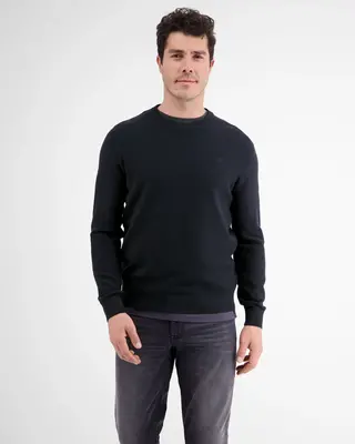 Lerros Basic Strickpullover - Deep Blue