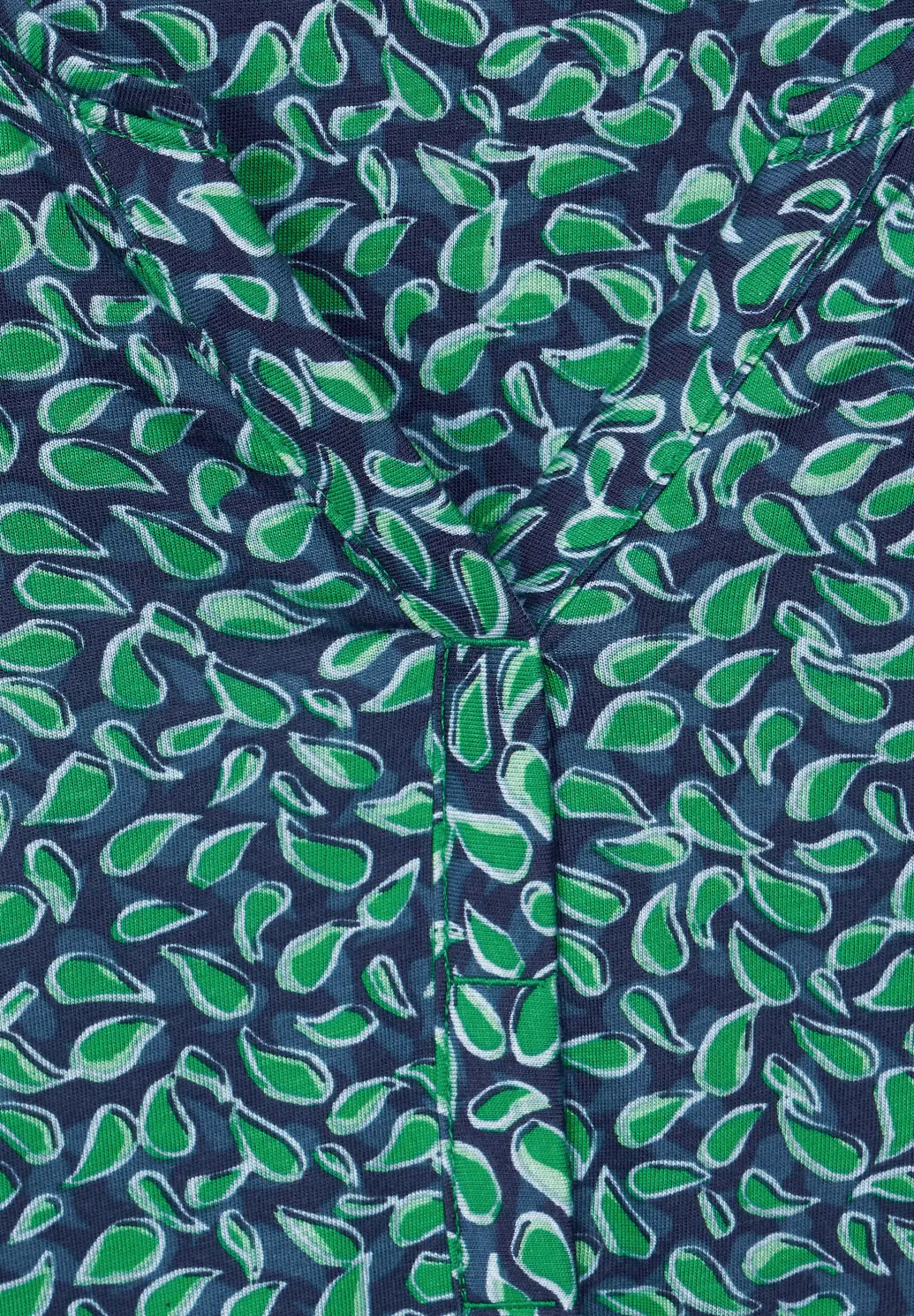 CECIL Minimalprint Tunikashirt - - Cotton Blues Green | Easy