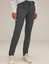 Street One Slim Fit Technostretch Broek York - Pure Grey