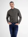 Lerros Longsleeve Popeline Shirt with Stretch - Classic Navy
